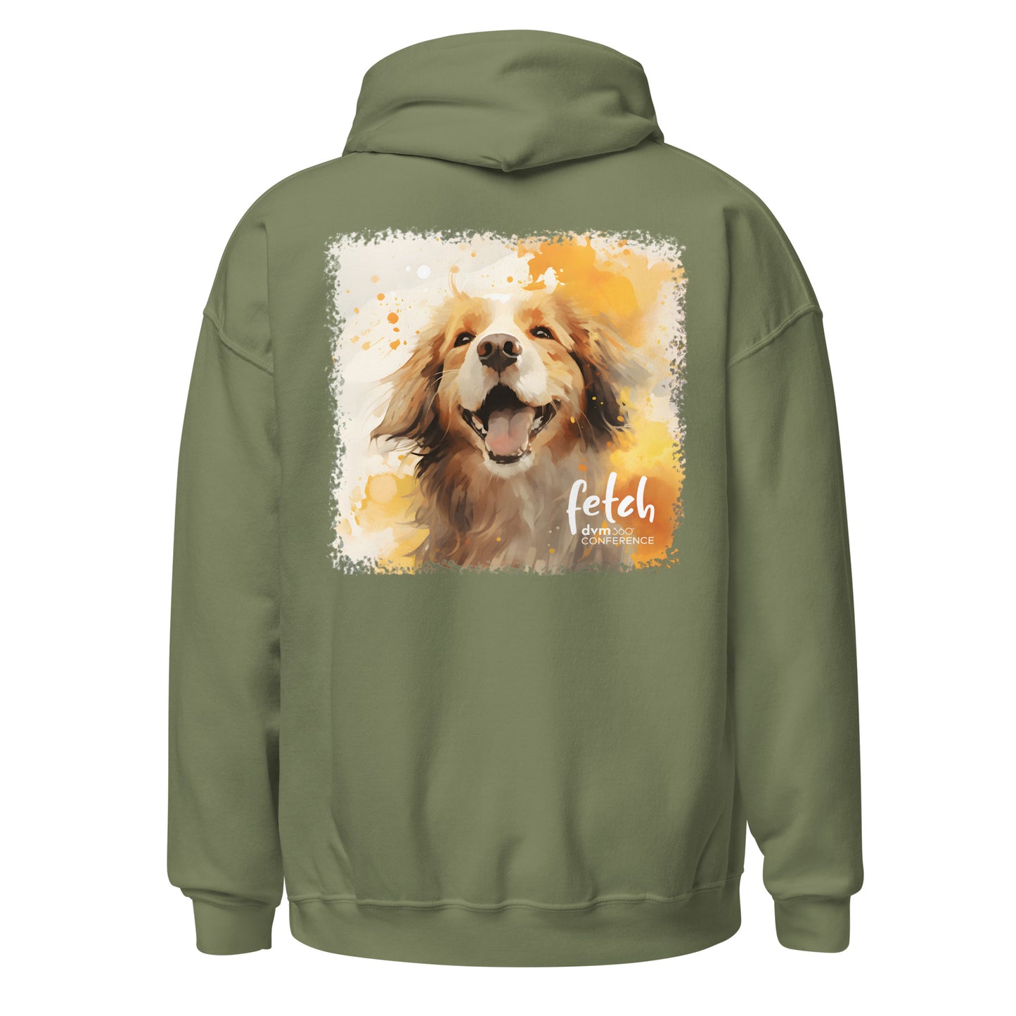 Dog Hoodie - white logo