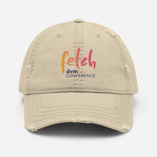 Fetch Distressed Dad Hat